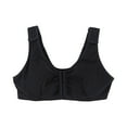 thumbnail image 1 of McKesson Post-Surgical Bra, Cotton/Spandex - Black, Fits 40B, 40C, 40D, 1 Ct, 1 of 8
