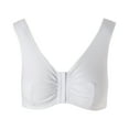 thumbnail image 1 of McKesson Post-Surgical Bra, Cotton/Spandex - White, Fits 32B, 32C, 32D, 1 Ct, 1 of 8
