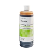 McKesson Povidone-Iodine Skin Prep Solution, First Aid Antiseptic, 16 oz, 12 Ct