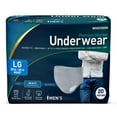 thumbnail image 1 of McKesson Premium Discreet Underwear for Men - Heavy Absorbency Incontinence Briefs - L, 20 Count, 1 Pack, 1 of 10