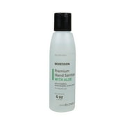McKesson Premium Hand Sanitizer with Aloe, Ethyl Alcohol, Spring Water Scent, 4 oz, 1 Count, 1 Pack