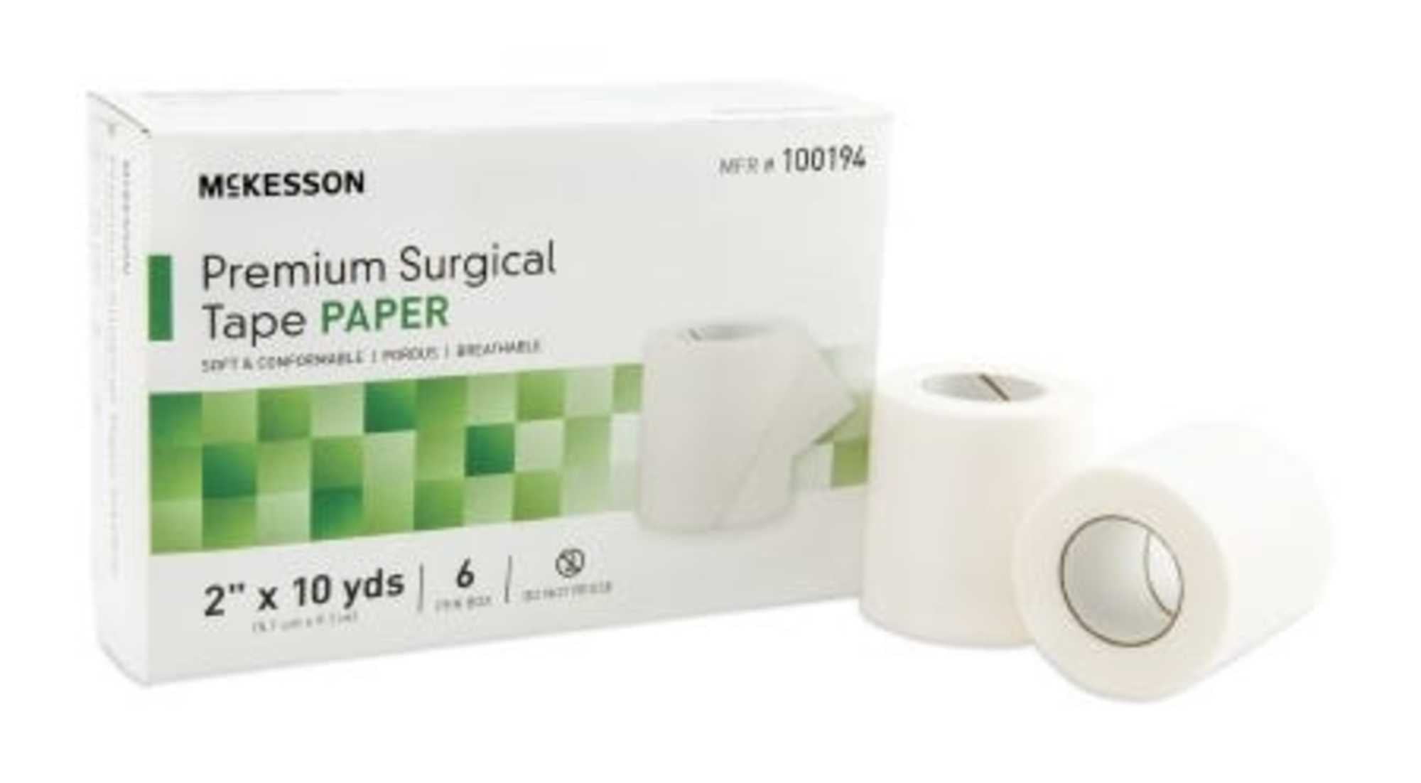McKesson Premium Surigical Paper Breathable LatexFree First Aid Tape