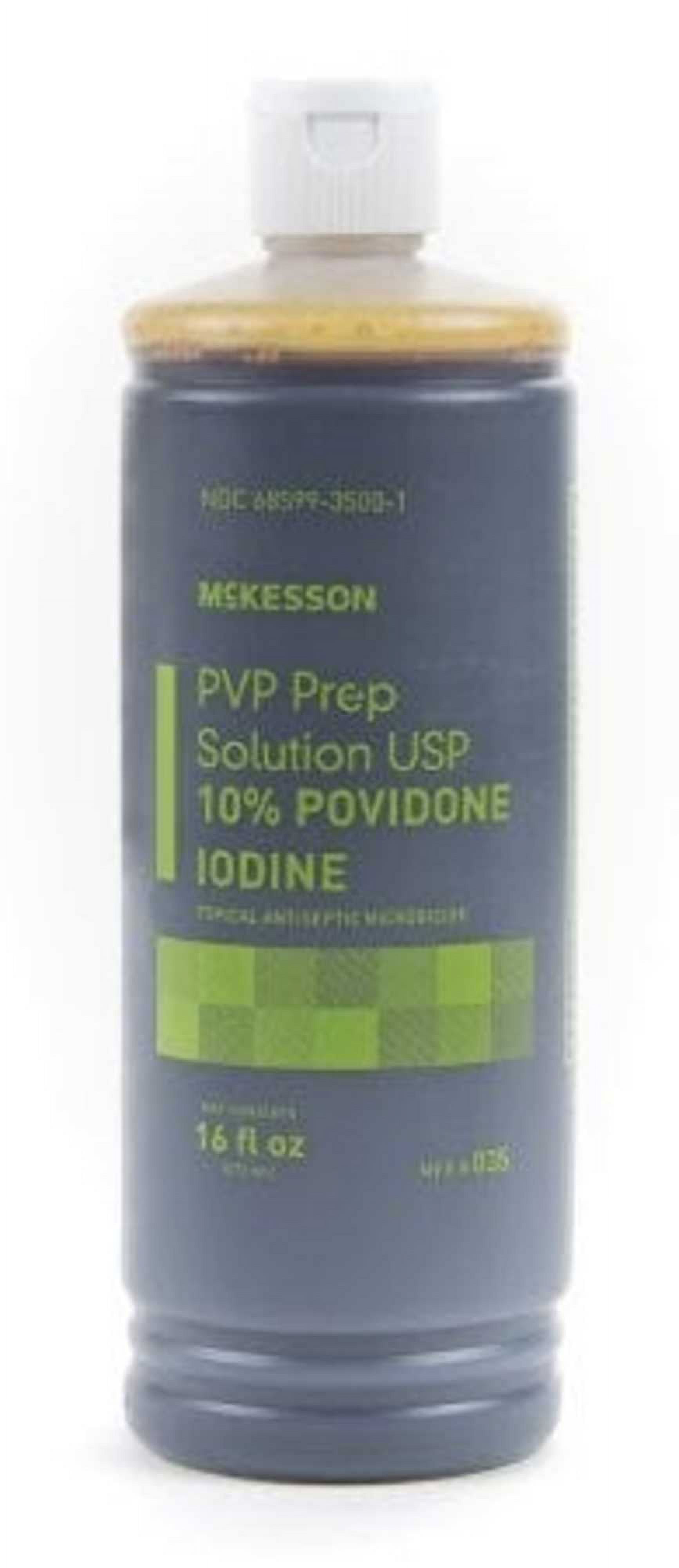  McKesson PVP Prep Solution USP, 10% Povidone-Iodine, 1 gal, 4  Count : Health & Household