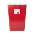thumbnail image 1 of McKesson Prevent Biohazard Sharps Container, Lockable, Puncture-Resistant - 18 gal, 1 Ct, 1 of 5
