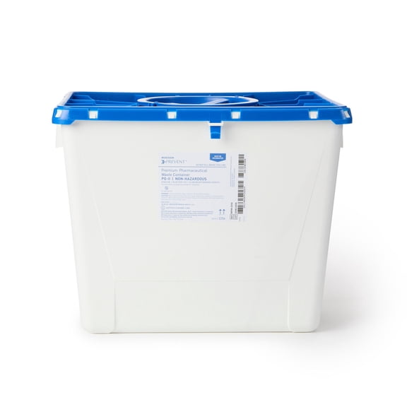 McKesson Prevent Pharmaceutical Waste Container 8 gal. Vertical Entry
