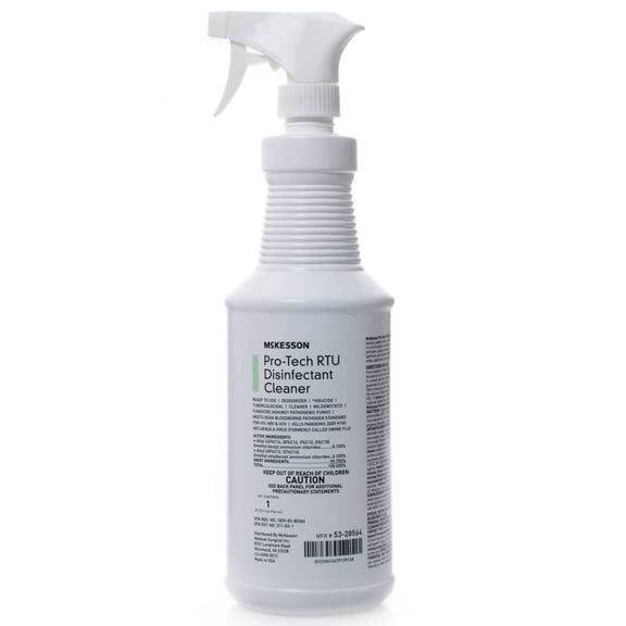 McKesson Pro-Tech Surface Disinfectant Cleaner, Non-Sterile Floral Scent, 32 oz, 1 Count, 1 Pack