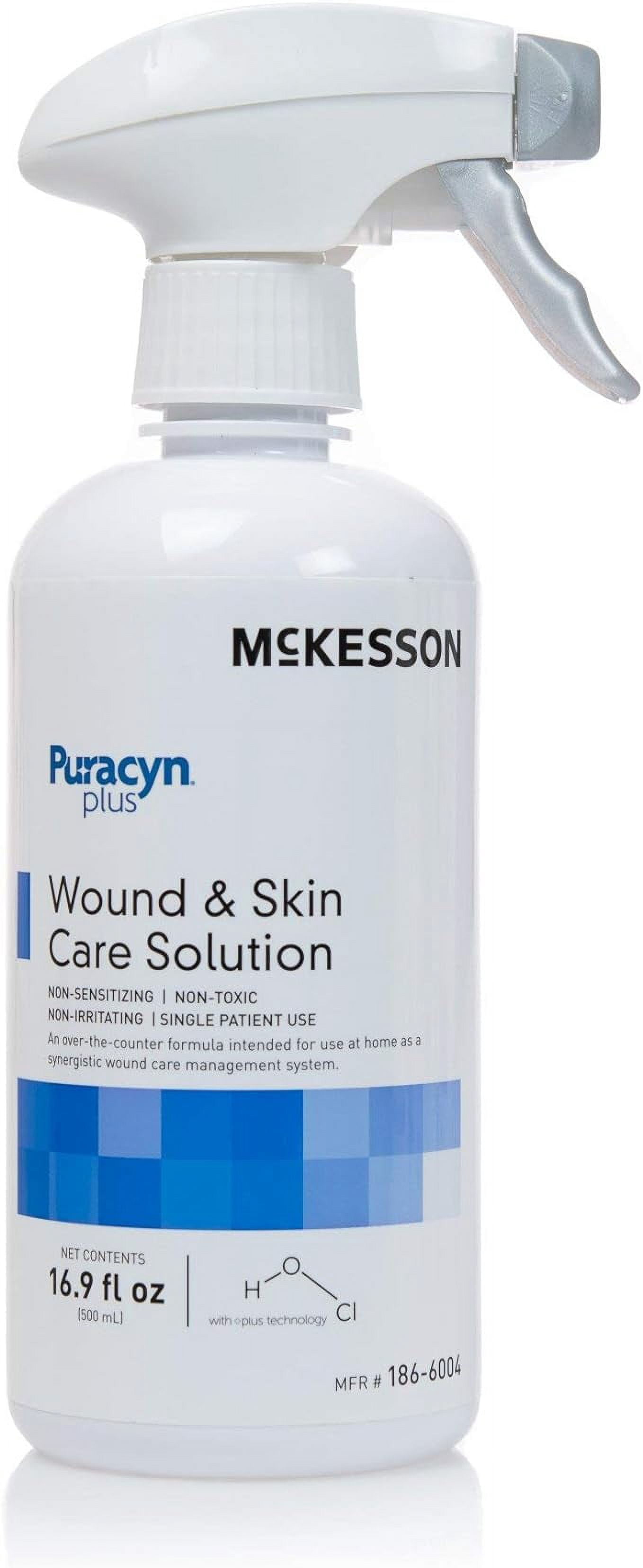 Puracyan McKesson Puracyn 186-6004 Wound and Skin Care Solution 16.9 oz. Spray ...