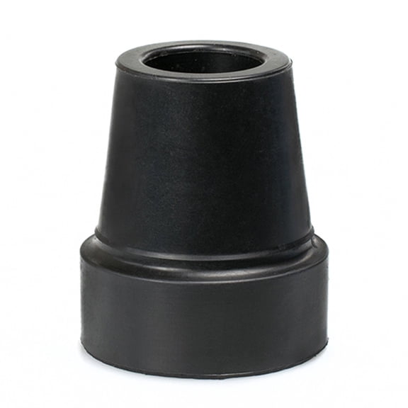 McKesson Replacement Cane Tip - Black Rubber, 3/4 in Diameter, 1 Count, 1 Pack
