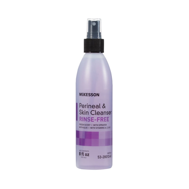McKesson Perineal Wash, Fresh Scent, 8 oz, pH Balanced, Gentle