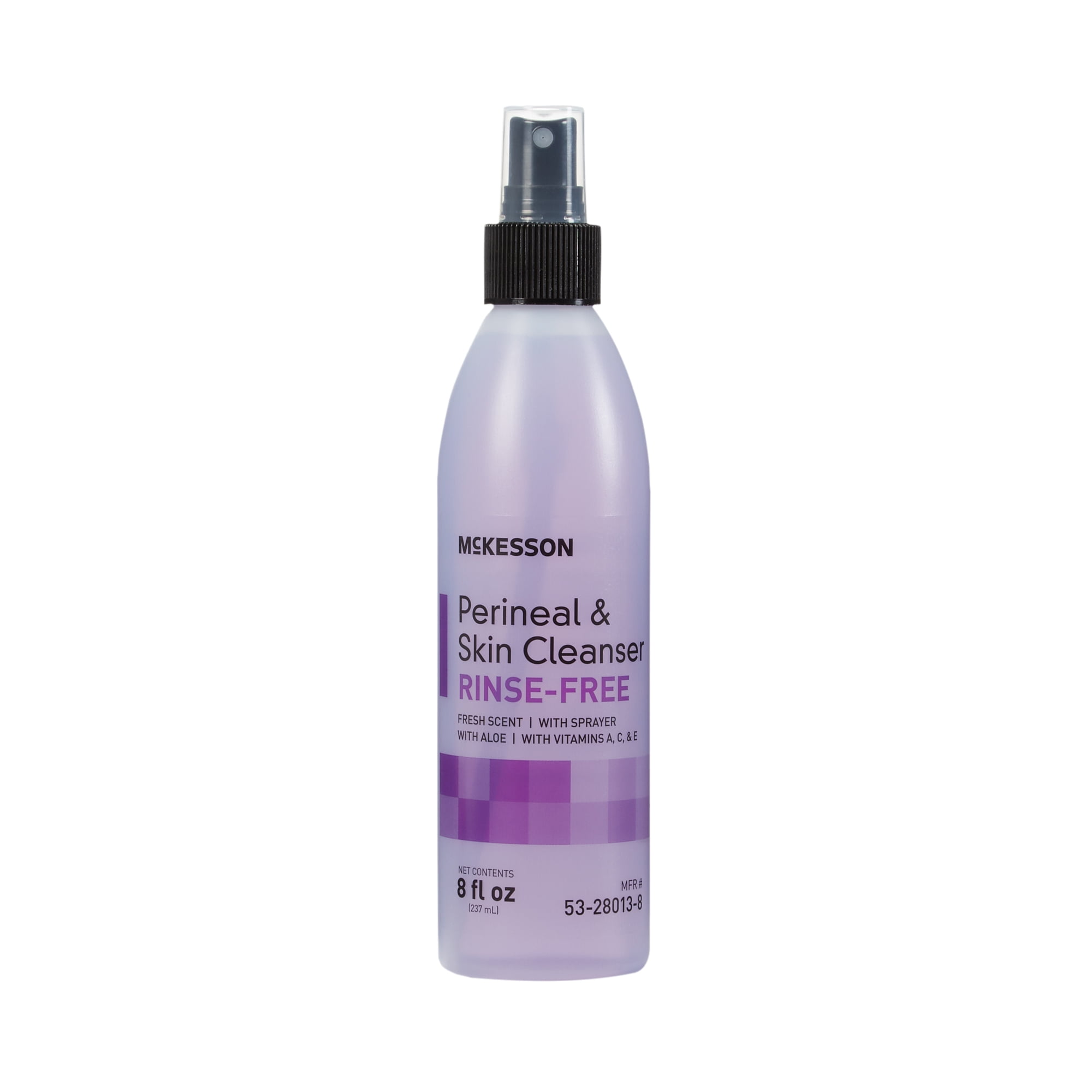 McKesson Rinse-Free Perineal Cleansing and Incontinence Care Skin Cleanser - Fresh Scent, 8 oz