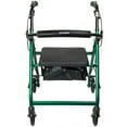 thumbnail image 1 of McKesson Rollator Walker with Seat - Lightweight, Aluminum Walker with Wheels, 1 Ct, 1 of 12