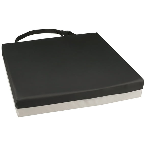 McKesson Seat Cushion, Gel with Molded Foam, 18 in x 18 in x 3 in, 4 Ct