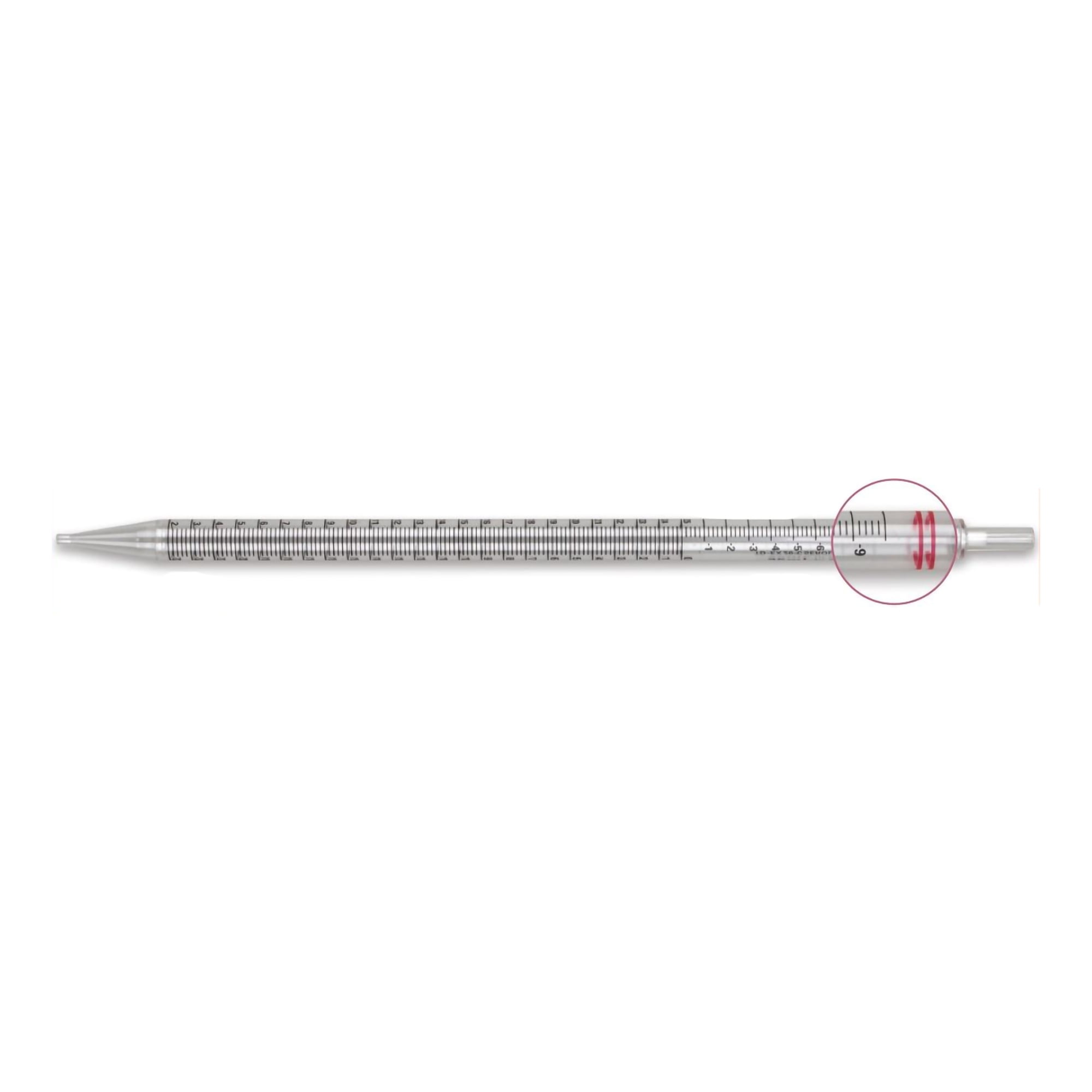 McKesson Serological Pipettes for Blood Serum - Sterile, Plastic - 25 mL, 200 Count, 1 Pack