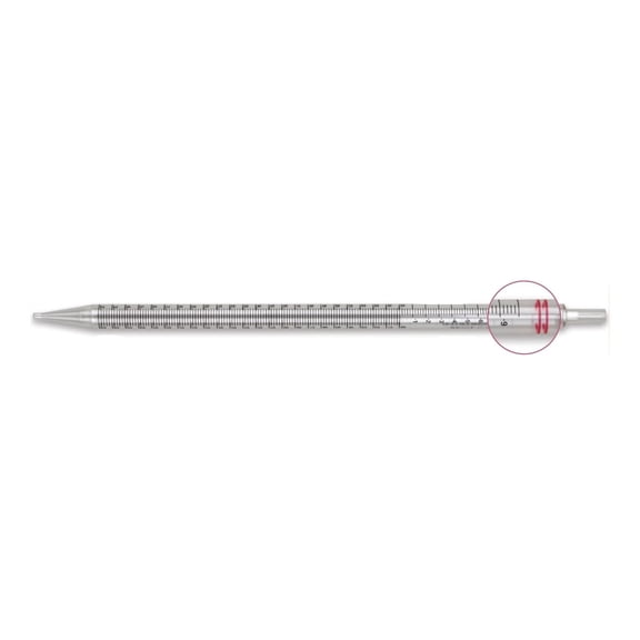 McKesson Serological Pipettes for Blood Serum - Sterile, Plastic - 25 mL, 200 Count, 1 Pack