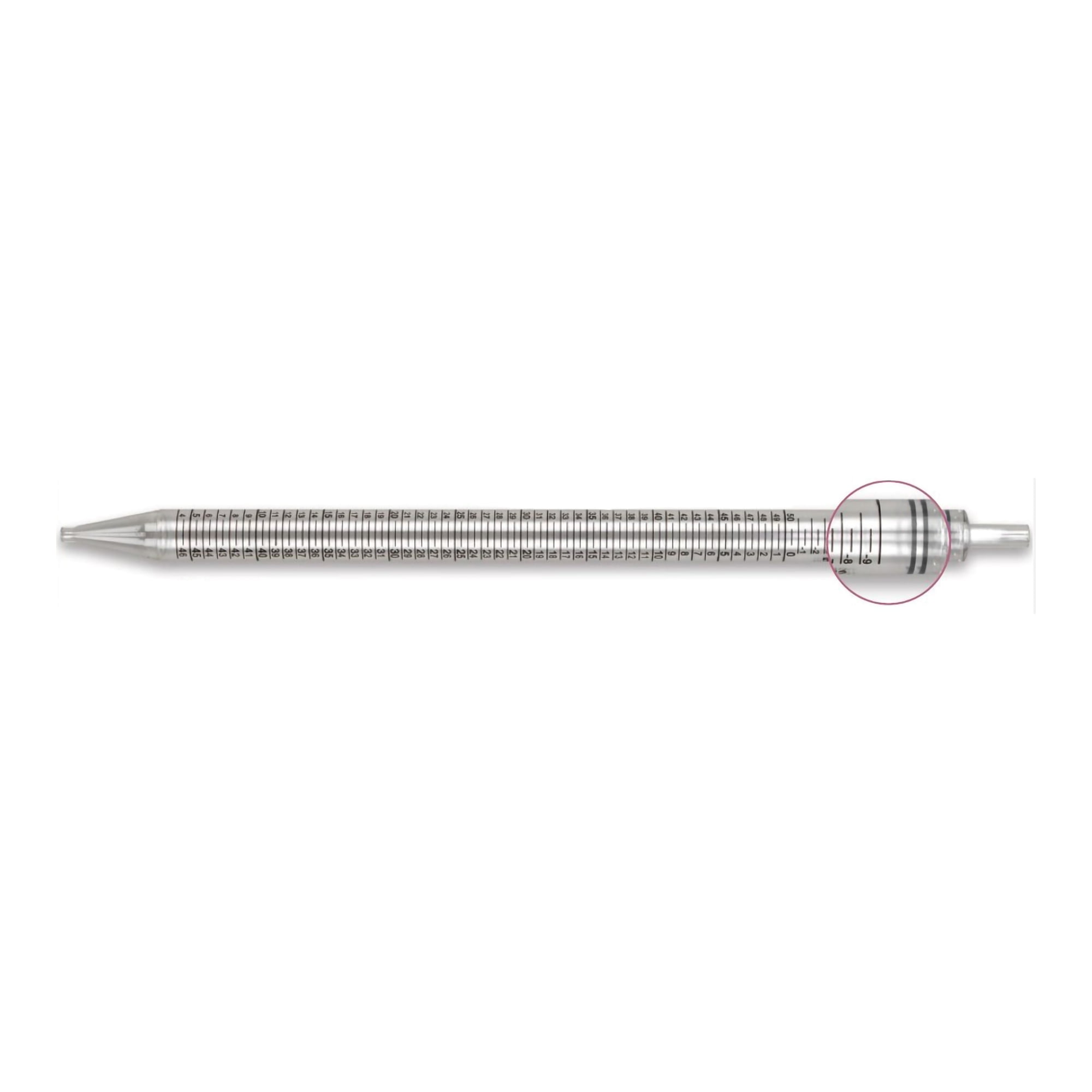 McKesson Serological Pipettes for Blood Serum - Sterile, Plastic - 50 mL, 100 Count, 1 Pack