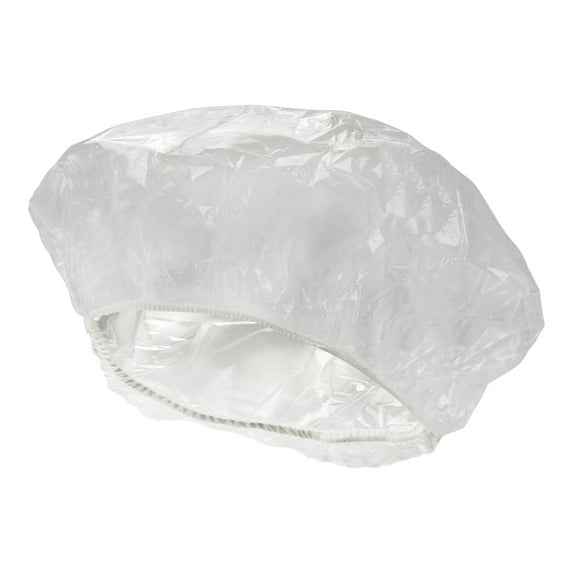 McKesson Shower Cap - Clear, Disposable Hair Cover for Men or Women, One Size, 2000 Ct