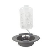 McKesson Sitz Bath, Graduated 500 mL-2000 mL, Plastic Graphite, 10 Ct