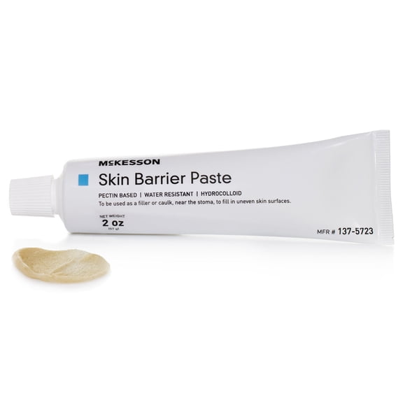McKesson Skin Barrier Paste, Pectin & Water Based, Hydrocolloid Formula, 1 Count, 24 Packs, 24 Total