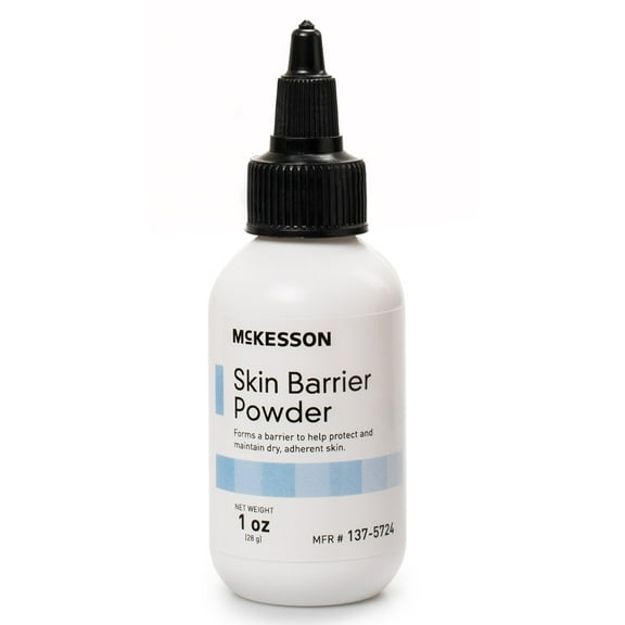 McKesson Skin Barrier Powder for Stoma and Ostomy Pouch, 1 oz, 1 Count