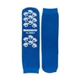 thumbnail image 1 of McKesson Slipper Socks, Non-Slip Grip Hospital Socks - Blue, Size XL, 1 Pair, 1 of 8