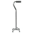 thumbnail image 1 of McKesson Quad Walking Cane for Seniors, Adjustable Height, 300 lbs Capacity, 4 Ct, 1 of 5