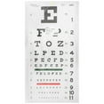 thumbnail image 1 of McKesson Snellen Eye Test Chart, Letters - 20 ft Test Distance, 11 x 22 in, 5 Count, 1 of 4