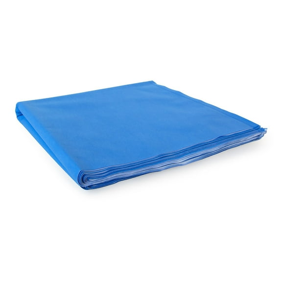 McKesson Sterilization Wrap Dual Layer White Blue 36X36" 72 Ct