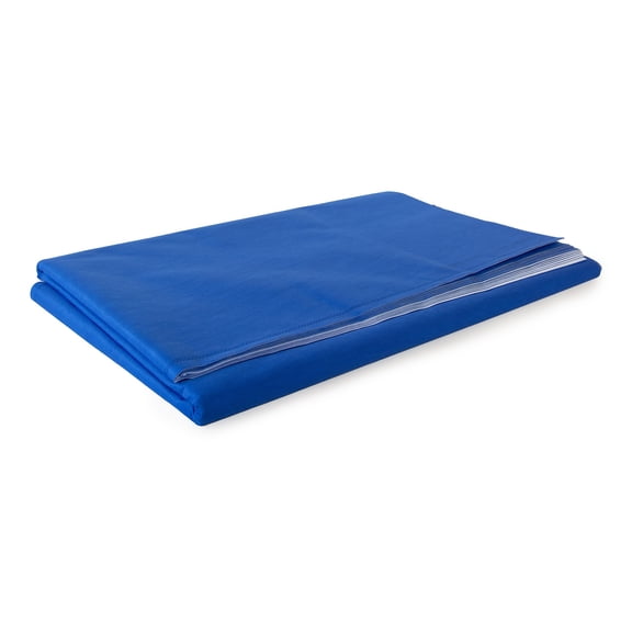 McKesson Sterilization Wrap Dual Layer White Blue 48 X 48 Inch 24 Ct