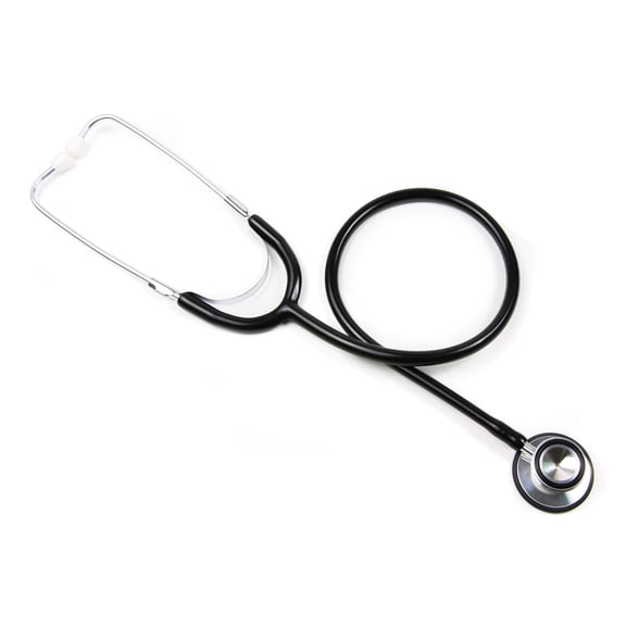 McKesson Stethoscope (1-Pack), Classic, Double-Sided Chestpiece - Black, 32 in. Tube