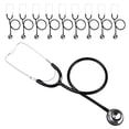 thumbnail image 1 of McKesson Stethoscope (10-Pack), Classic, Double-Sided Chestpiece - Black, 32 in. Tube, 1 of 3