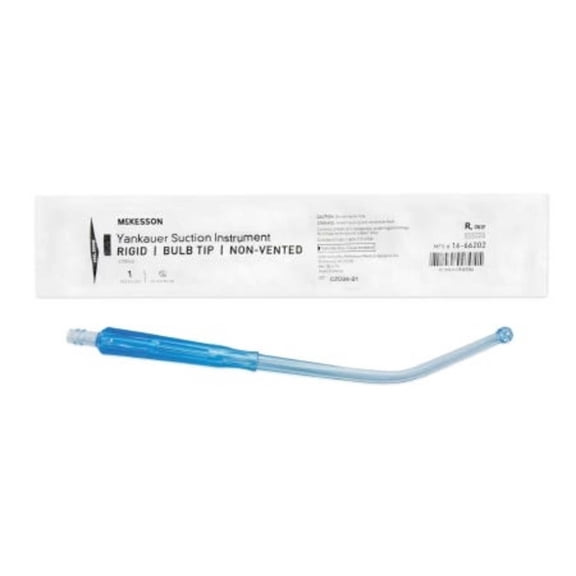 McKesson Suction Tube Yankauer NonVented, 1 Count