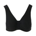 thumbnail image 1 of McKesson Surgical Bras, Light Compression Post-Surgical Bra - Black, 36 B/C/D, 1 Ct, 1 of 6