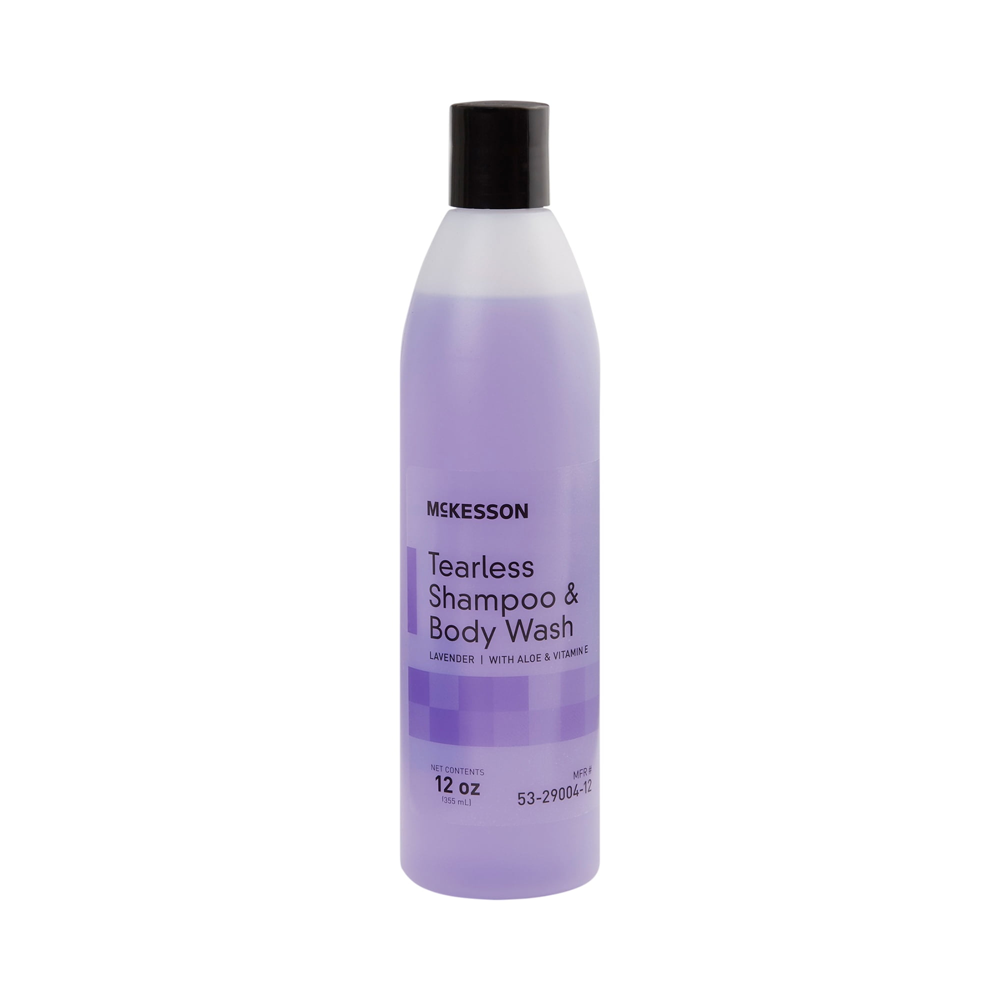 McKesson Tearless Shampoo and Body Wash with Collagen - Lavender Scent, 12 oz, 24 Ct
