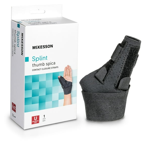 McKesson Thumb Spica Splint, Universal Size - Fits Right or Left Hand, 1 Ct