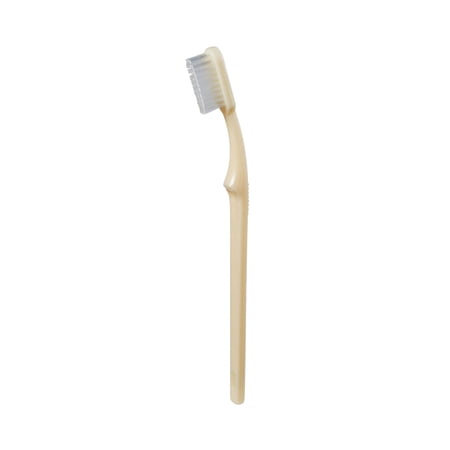 McKesson Toothbrush, Medium Bristles for Dental Hygiene, Ivory, 144 Count, 1 Pack