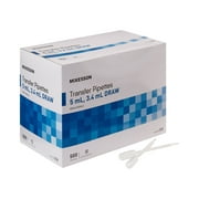 McKesson Transfer Pipettes - Disposable Plastic Laboratory Supplies, 5 mL, 500 Count, 1 Pack