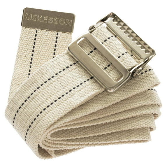 McKesson Transfer and Gait Belt - Walking and Transfer Aid for Caregivers, 60 in, 1 Ct