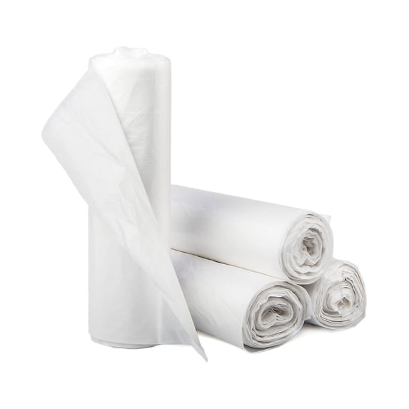 McKesson Trash Can Liners - Extra Heavy Duty - Star-Sealed Bottom, 0.70 mil - Clear, 16 gal Capacity, 24 in x 32 in, 500 Ct