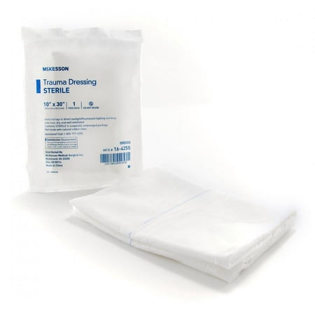 McKesson Trauma Dressing, 10 x 30 Inch, 50 Count