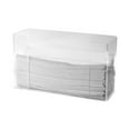 thumbnail image 1 of McKesson Tri-Fold Paper Towel Dispenser - Wall Mounted, Plastic, Clear - Size Small, 10.5 in x 4 in x 6.5 in, 1 Count, 1 of 4
