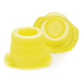 thumbnail image 1 of McKesson Tube Closure Double Thumb Tab Yellow Polyethylene 177-118115Y 1000 per Bag, 1 of 1
