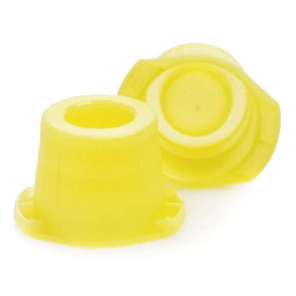 McKesson Tube Closure Double Thumb Tab Yellow Polyethylene 177-118115Y 1000 per Bag