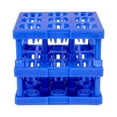 thumbnail image 1 of McKesson Tube Cube Rack - Test Tube Organizer - Durable, Portable, and Hygienic Storage Solution, Three Configurations - Use in Refrigerator or Freezer, Blue, 1 of 3