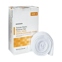 McKesson Tubular Elastic Retainer Net - 18.5 in x 25 yd, Size 6, 1 Count, 1 Pack