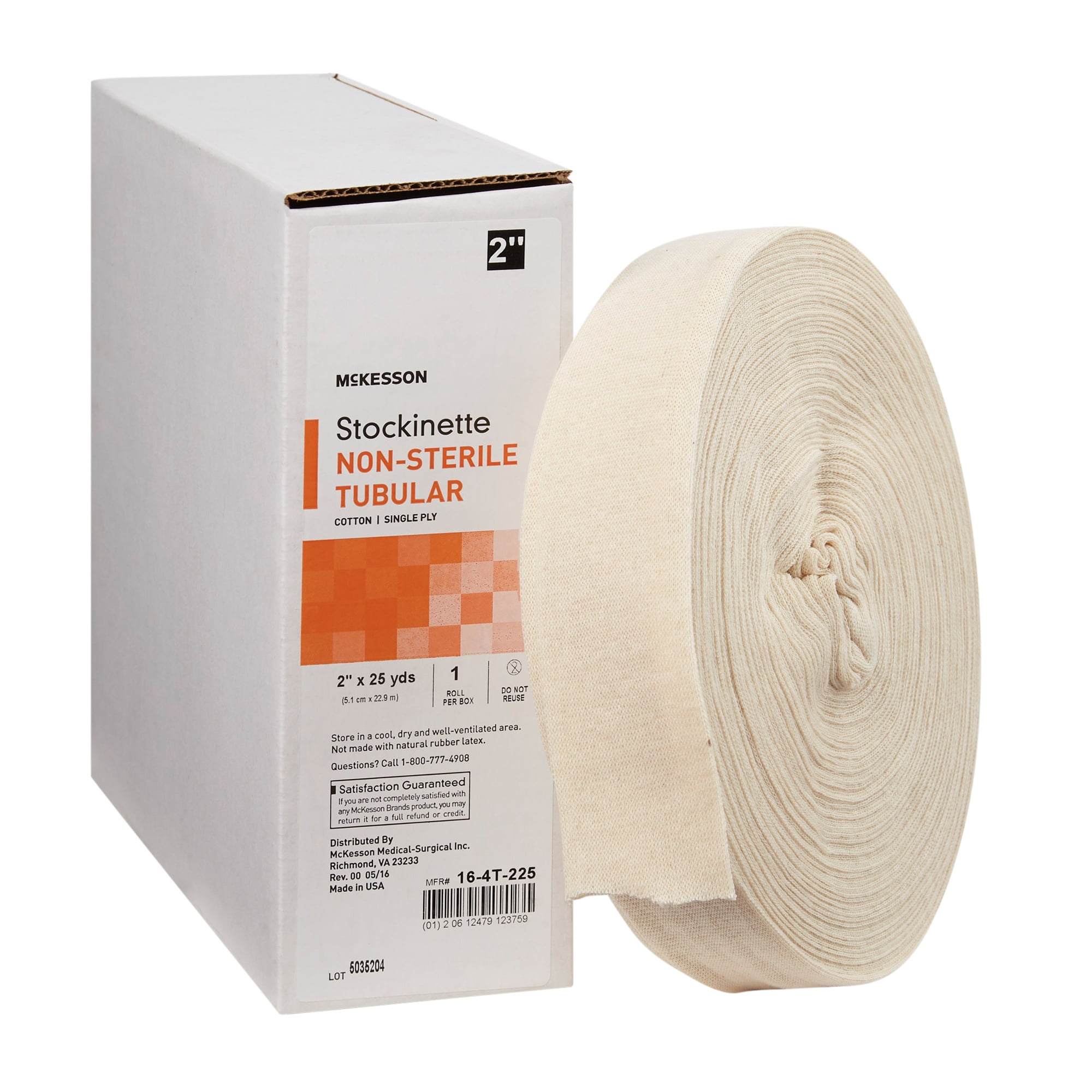 McKesson Tubular Stockinette - Medical, Non-Sterile Cotton Wrap, 2 in x 25 yd, 1 Count, 1 Pack