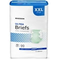 thumbnail image 1 of McKesson Ultra Adult Heavy Absorbency Incontinence Brief Diaper, 2XL, 12 Ct, 1 of 7