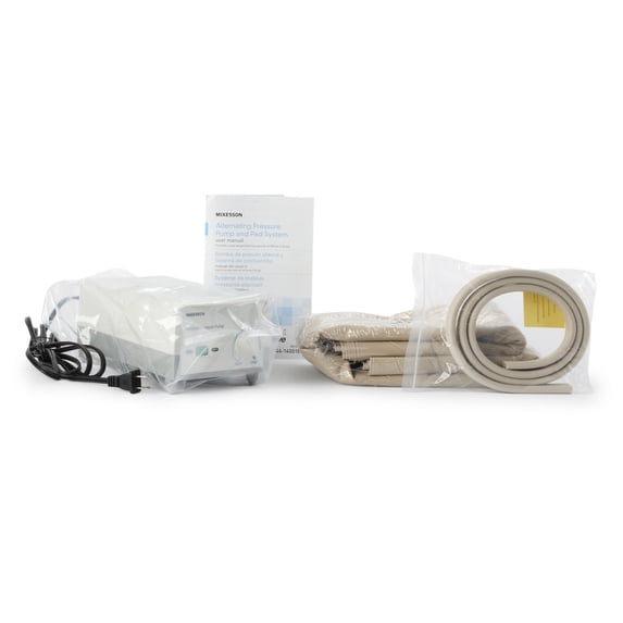 McKesson Variable Pressure Pump and Mattress Pad System Beige Vinyl Bed Accessories 146-14001E - 6 Ct