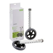 McKesson Walker Wheel for 1-inch Frame Diameter Walkers, 350-lb Weight Capacity, 1 Pair