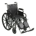 thumbnail image 1 of McKesson Wheelchair with Swing-Away Footrests, Detachable Arms - 16 in Seat, 1 Ct, 1 of 4