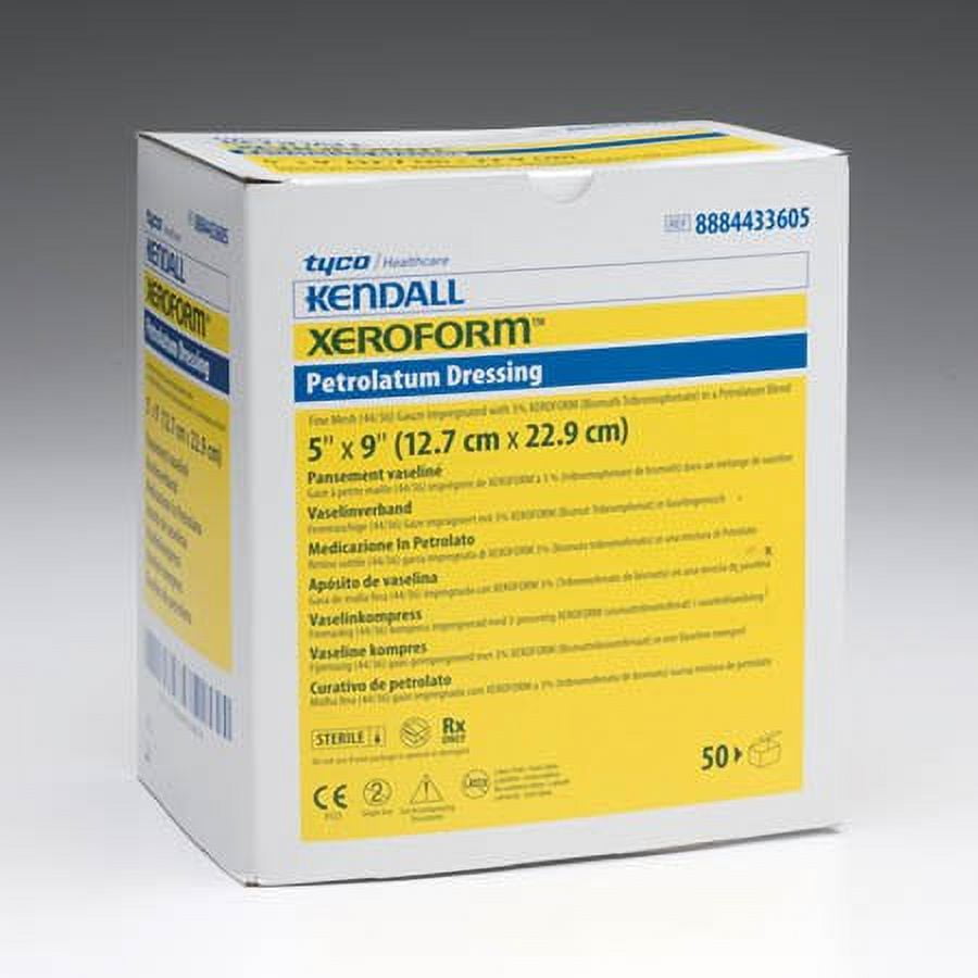 McKesson XEROFORM Petrolatum Gauze Dressing Sterile 2"X2" 25 Each / box
